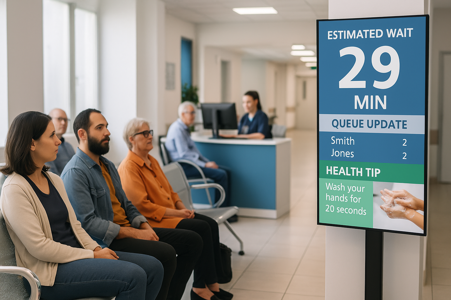 How Digital Signage Enhances the Patient Journey